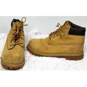 Timberland 12709 Kid's Boy's Shoes Brown Hiking Boots Size 3